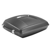 HR3 Charcoal Pearl Solid Color 5.5" Razor Style Touring Trunk Luggage For 14-24 Touring